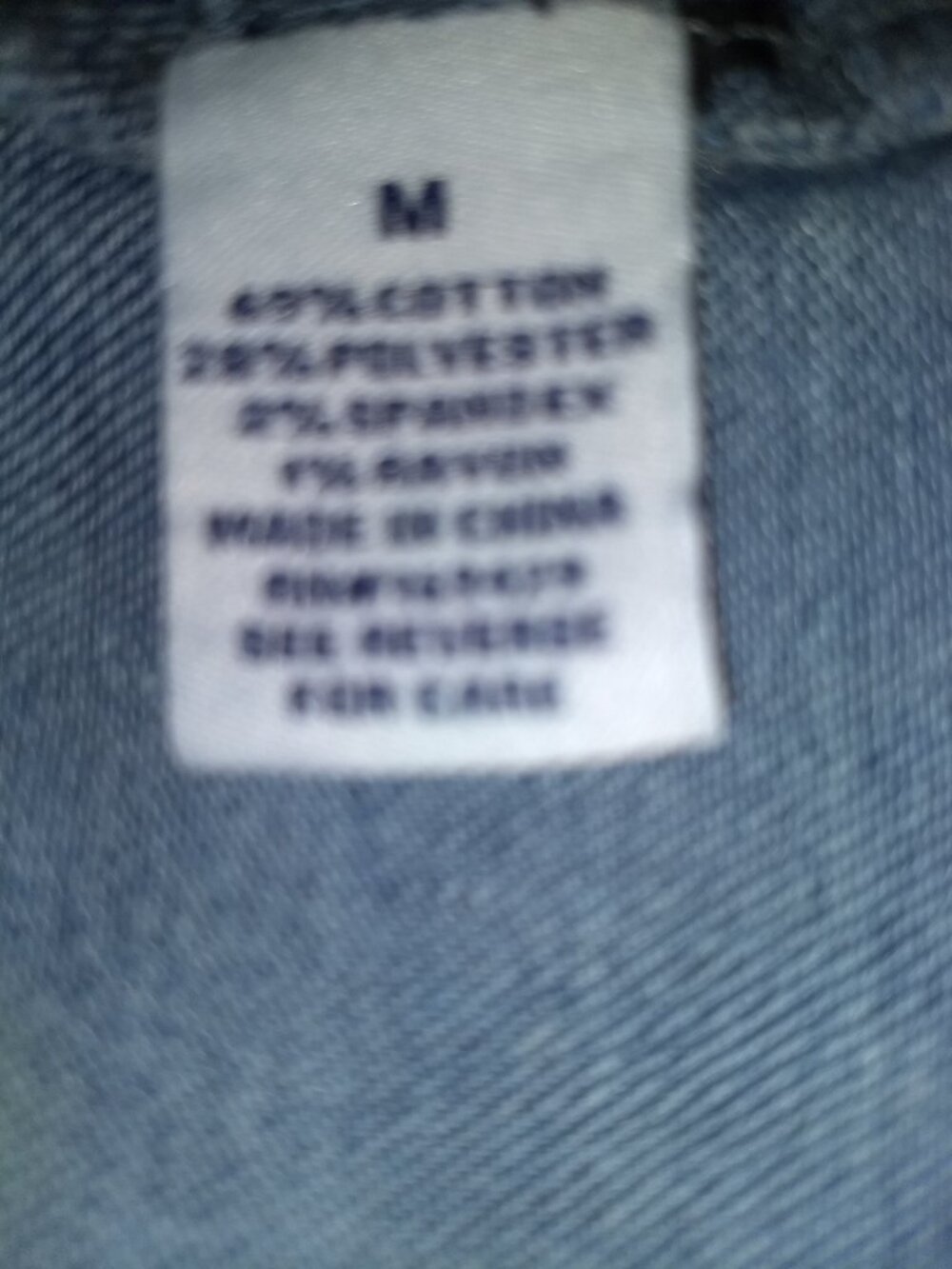 Denim classic dress Size M - Picture 7 of 7